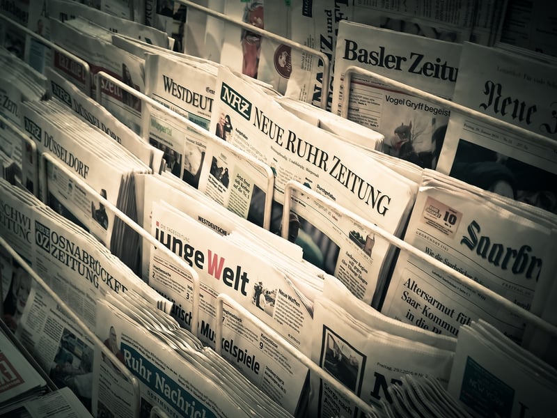 Unverified news in the media